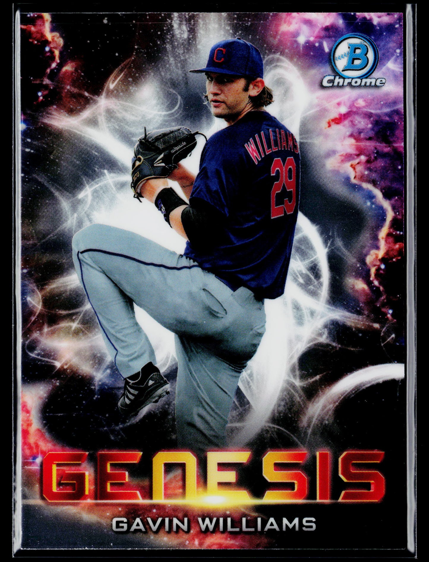 2021 Bowman Draft Gavin Williams Genesis #GNS-18