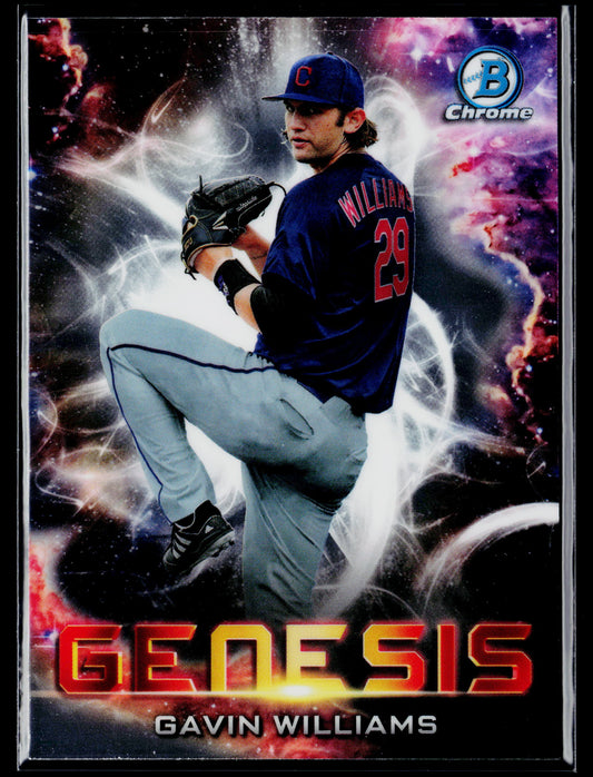 2021 Bowman Draft Gavin Williams Genesis #GNS-18