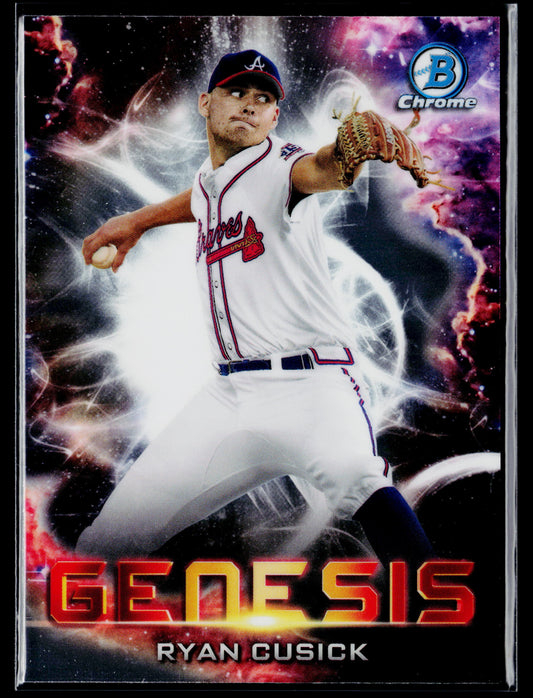 2021 Bowman Draft Ryan Cusick Genesis #GNS-2