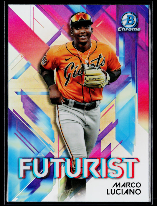 2021 Bowman Marco Luciano Chrome Futurist #FUT-ML