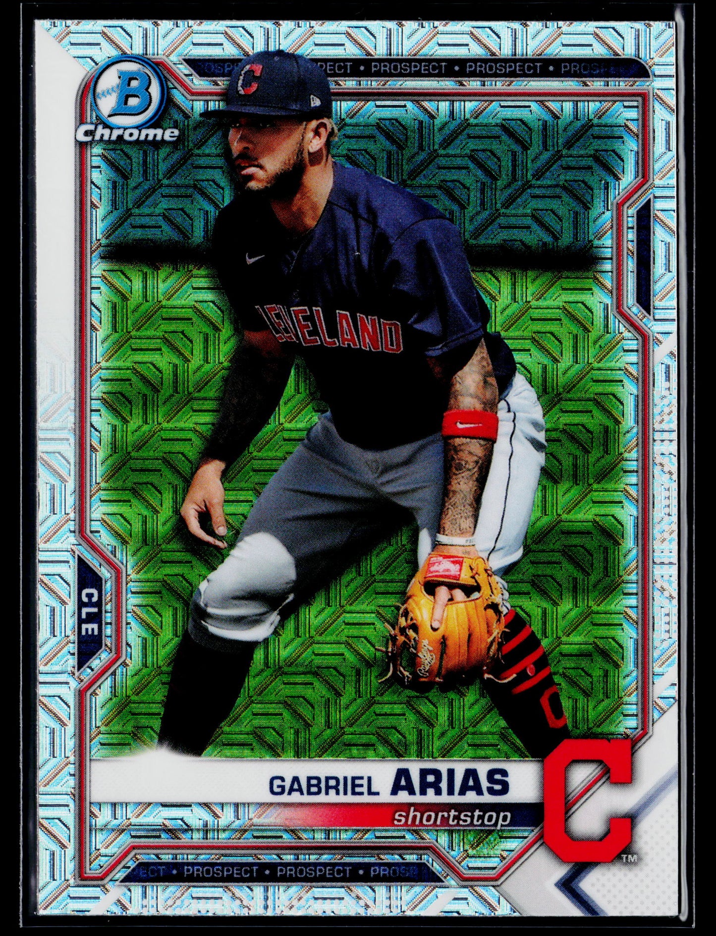 2021 Bowman Chrome Gabriel Arias Prospects Mojo Refractor #BCP-172