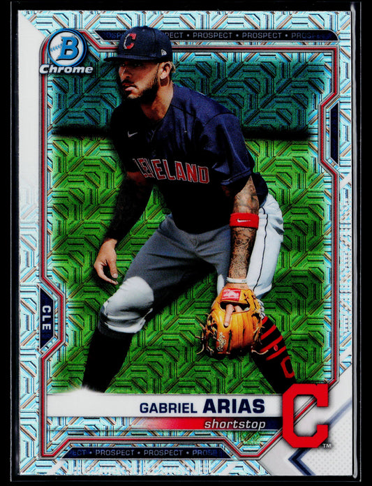 2021 Bowman Chrome Gabriel Arias Prospects Mojo Refractor #BCP-172