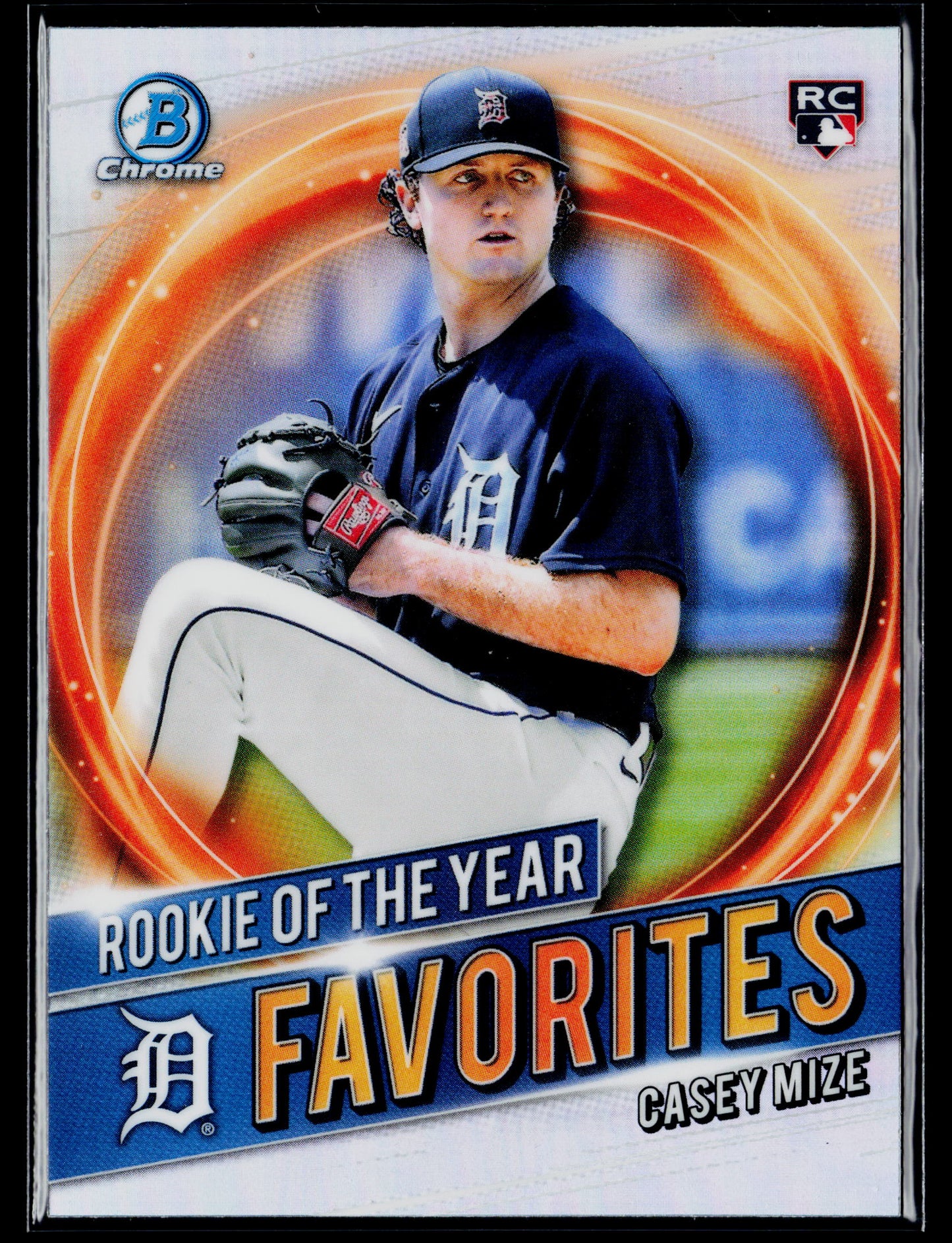 2021 Bowman Casey Mize Chrome Rookie of the Year Favorites #RRY-CM