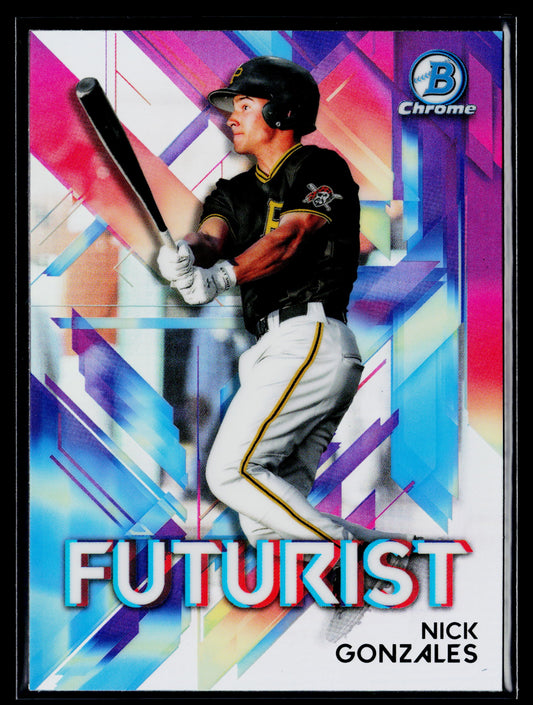 2021 Bowman Nick Gonzales Chrome Futurist #FUT-NG
