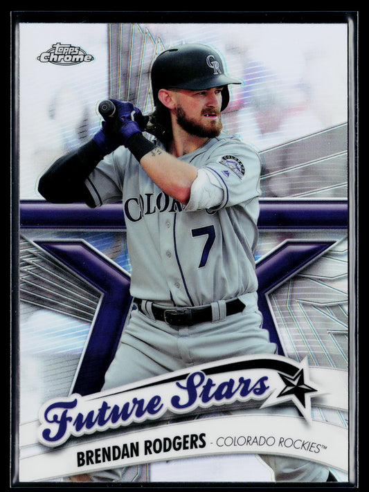 2020 Topps Chrome Brendan Rodgers Future Stars #FS-12