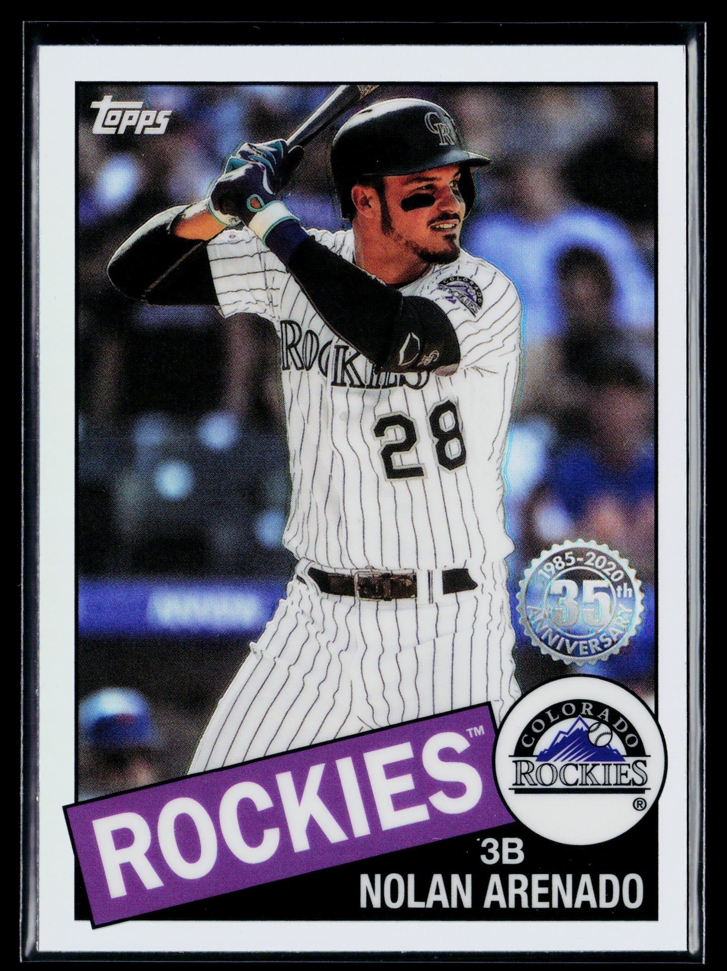 2020 Topps Chrome Nolan Arenado 1985 Topps Baseball #85TC-24