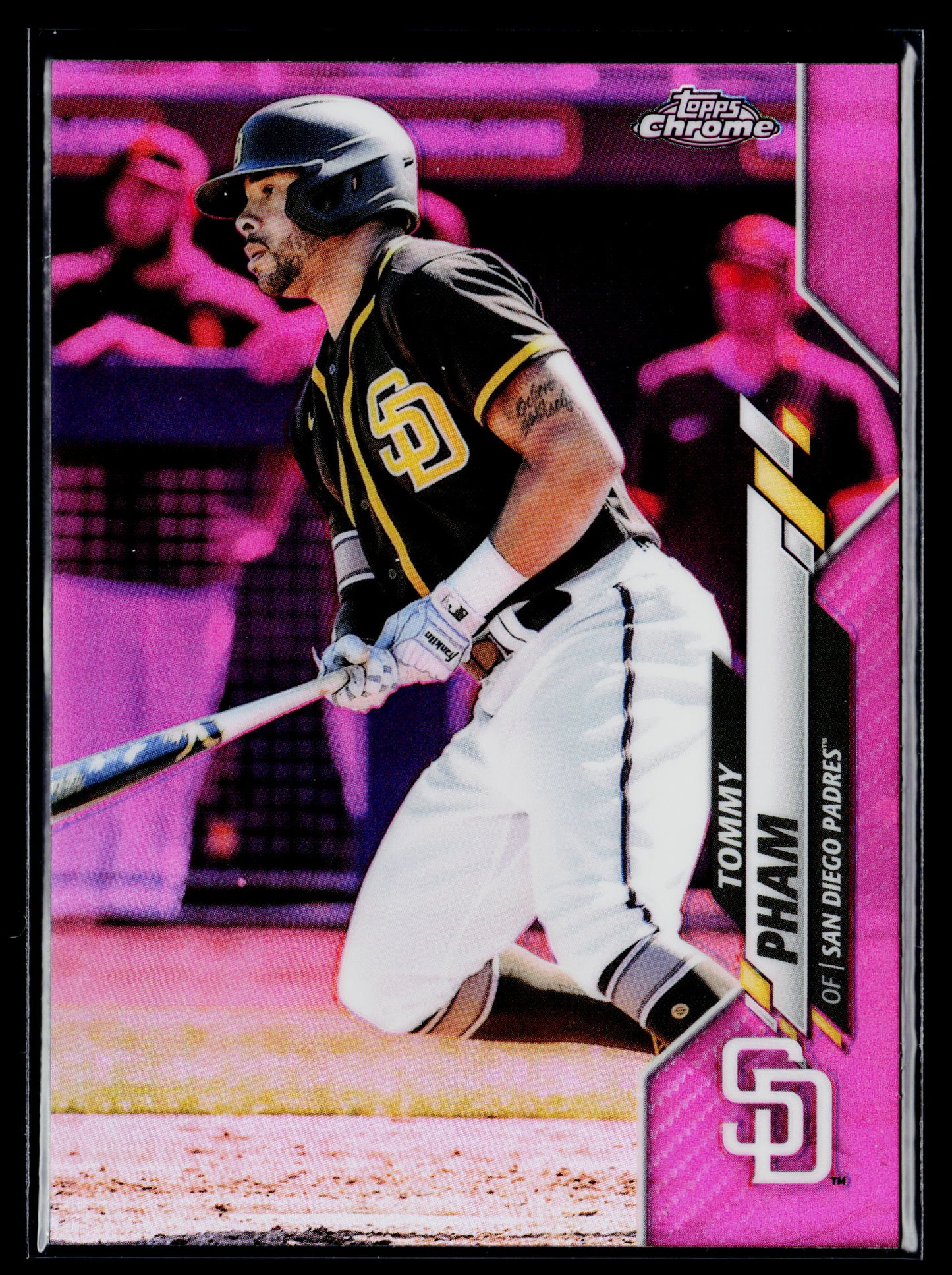 2020 Topps Chrome Update Tommy Pham Pink #U-21