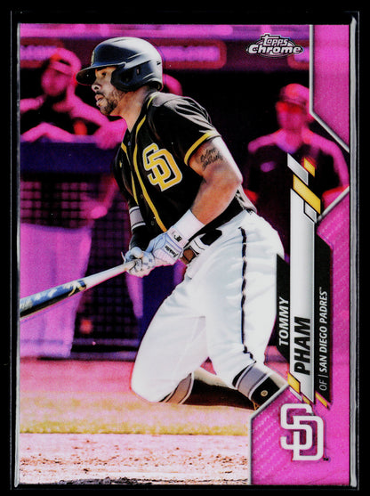 2020 Topps Chrome Update Tommy Pham Pink #U-21
