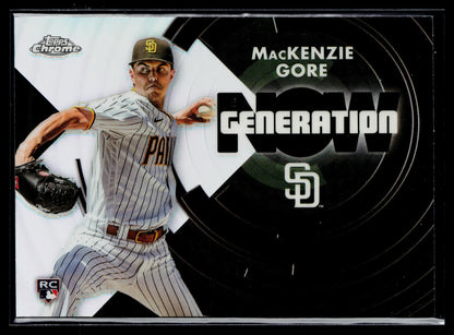 2022 Topps Chrome Update MacKenzie Gore Generation Now Chrome #GNC-11