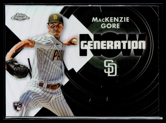 2022 Topps Chrome Update MacKenzie Gore Generation Now Chrome #GNC-11