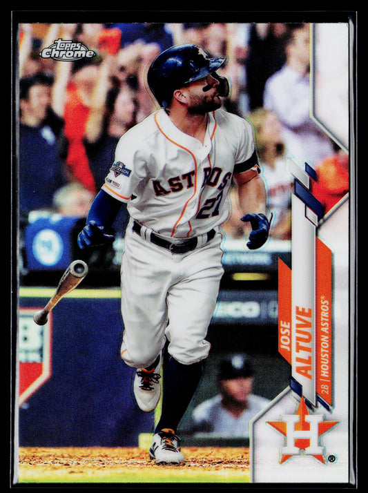 2020 Topps Chrome Jose Altuve Refractor #42