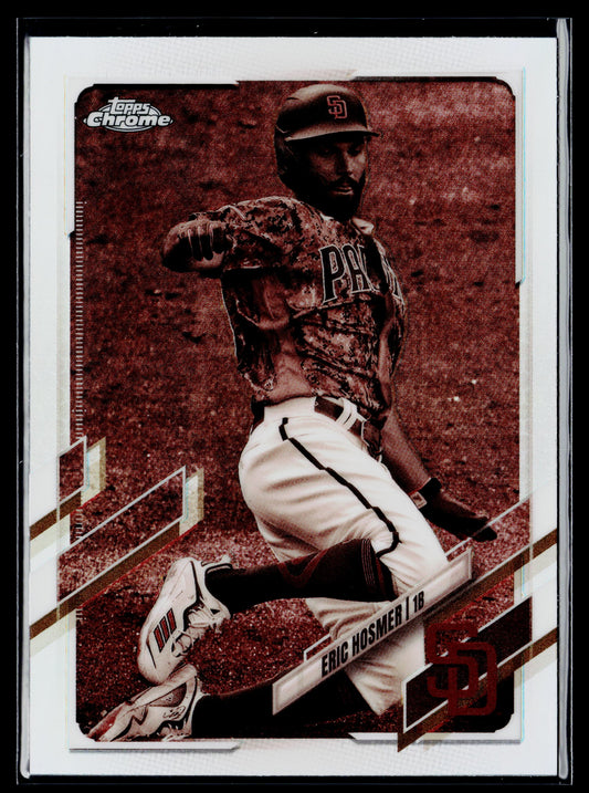 2021 Topps Chrome Eric Hosmer Sepia Refractor #112