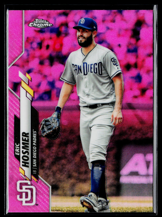 2020 Topps Chrome Eric Hosmer Pink Refractor #108