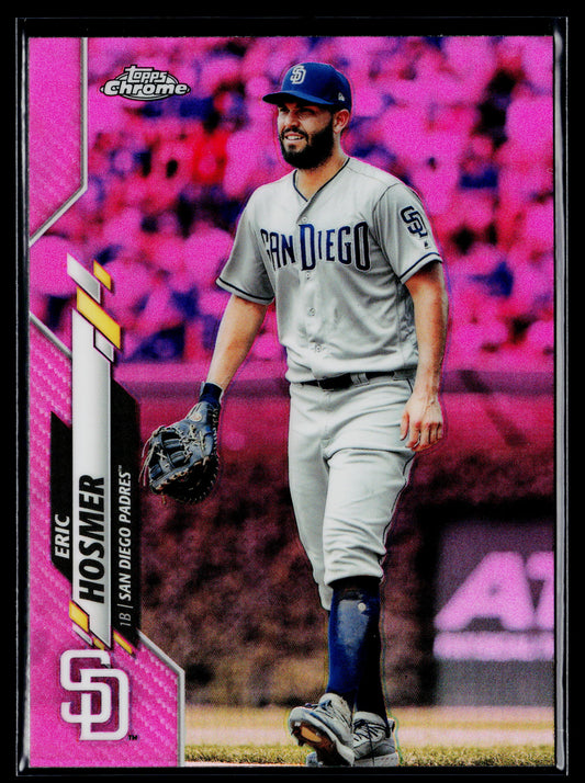 2020 Topps Chrome Eric Hosmer Pink Refractor #108