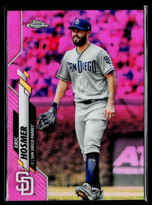 2020 Topps Chrome Eric Hosmer Pink Refractor #108