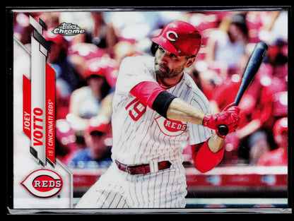 2020 Topps Chrome Joey Votto Refractor #9