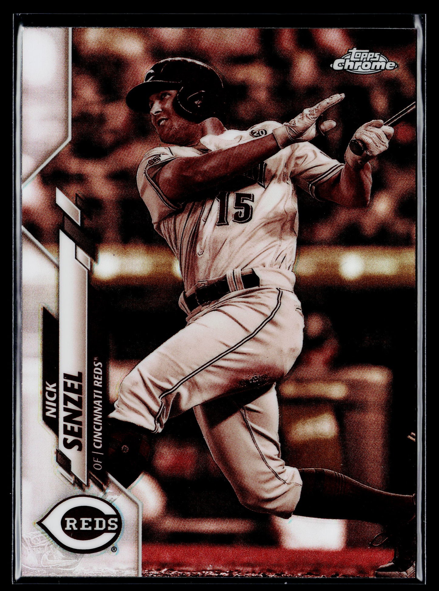 2020 Topps Chrome Nick Senzel Sepia Refractor #24