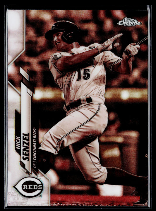 2020 Topps Chrome Nick Senzel Sepia Refractor #24