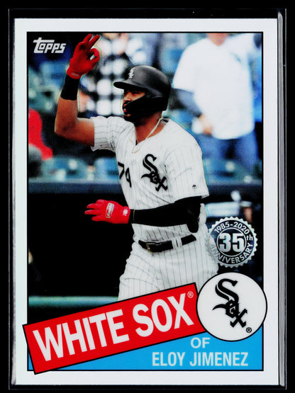 2020 Topps Chrome Eloy Jimenez 1985 Topps Baseball #85TC-11