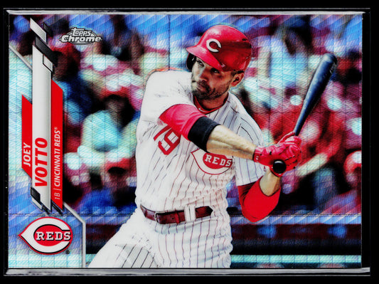2020 Topps Chrome Joey Votto Prism Refractor #9