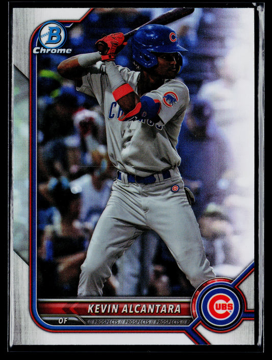 2022 Bowman Draft Kevin Alcantara Chrome Refractor #BDC-86