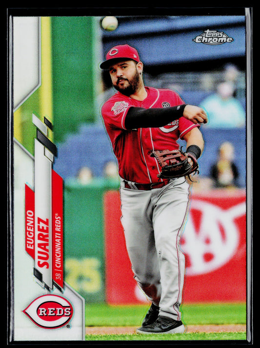 2020 Topps Chrome Eugenio Suarez Refractor #128
