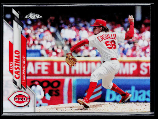 2020 Topps Chrome Luis Castillo Refractor #16