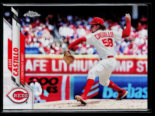 2020 Topps Chrome Luis Castillo Refractor #16