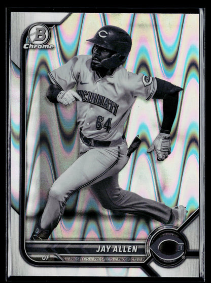 2022 Bowman Draft Jay Allen Chrome Black & White RayWave Refractor #BDC-192