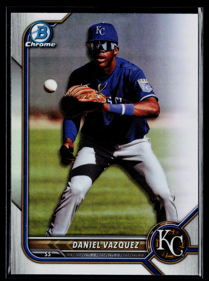 2022 Bowman Draft Daniel Vazquez Chrome Refractor #BDC-74