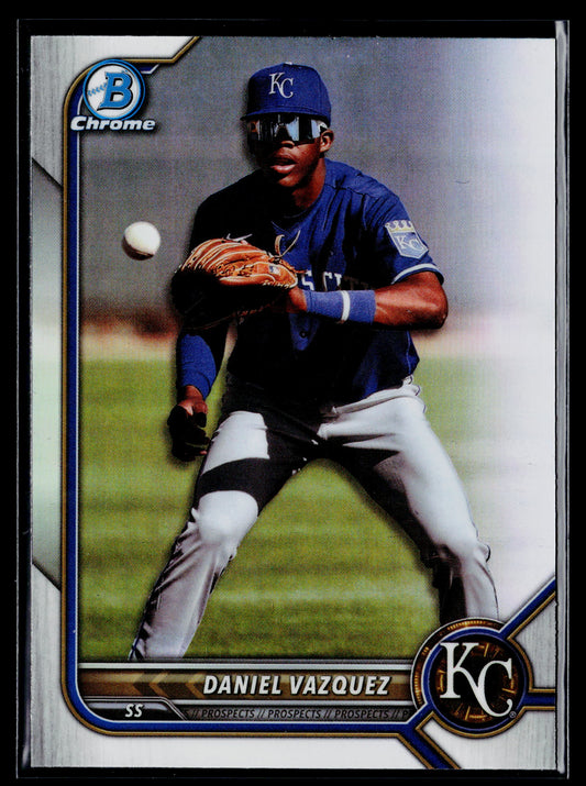 2022 Bowman Draft Daniel Vazquez Chrome Refractor #BDC-74