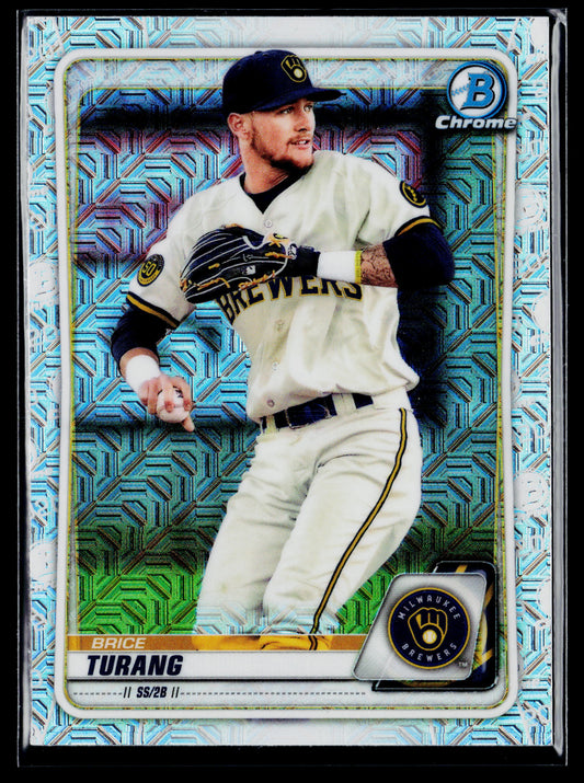 2020 Bowman Chrome Brice Turang Prospects Mojo Refractor #BCP-168