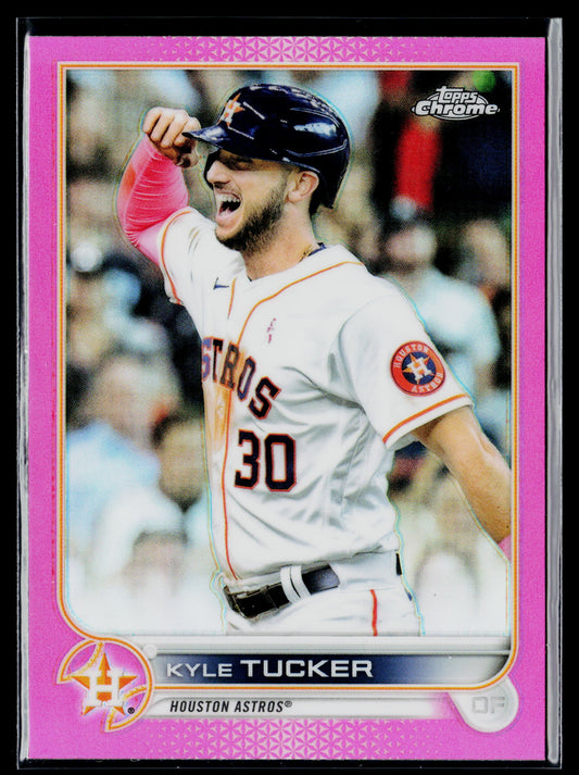 2022 Topps Chrome Kyle Tucker Pink Refractor #45