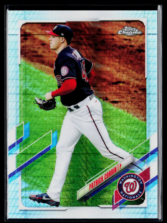 2021 Topps Chrome Patrick Corbin Prism Refractor #32