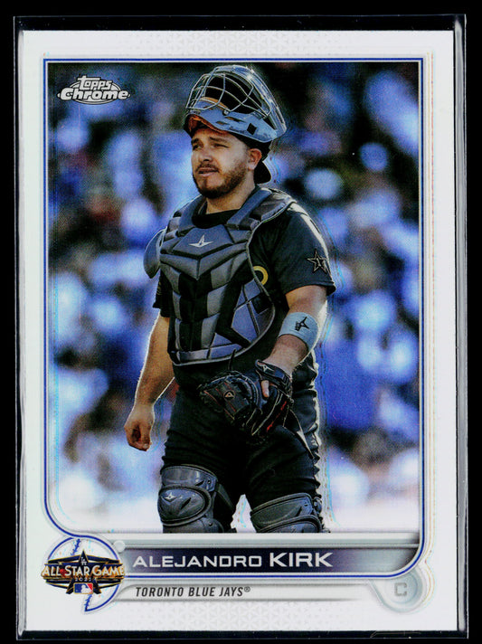2022 Topps Chrome Update Alejandro Kirk Refractor Chrome #ASGC-6