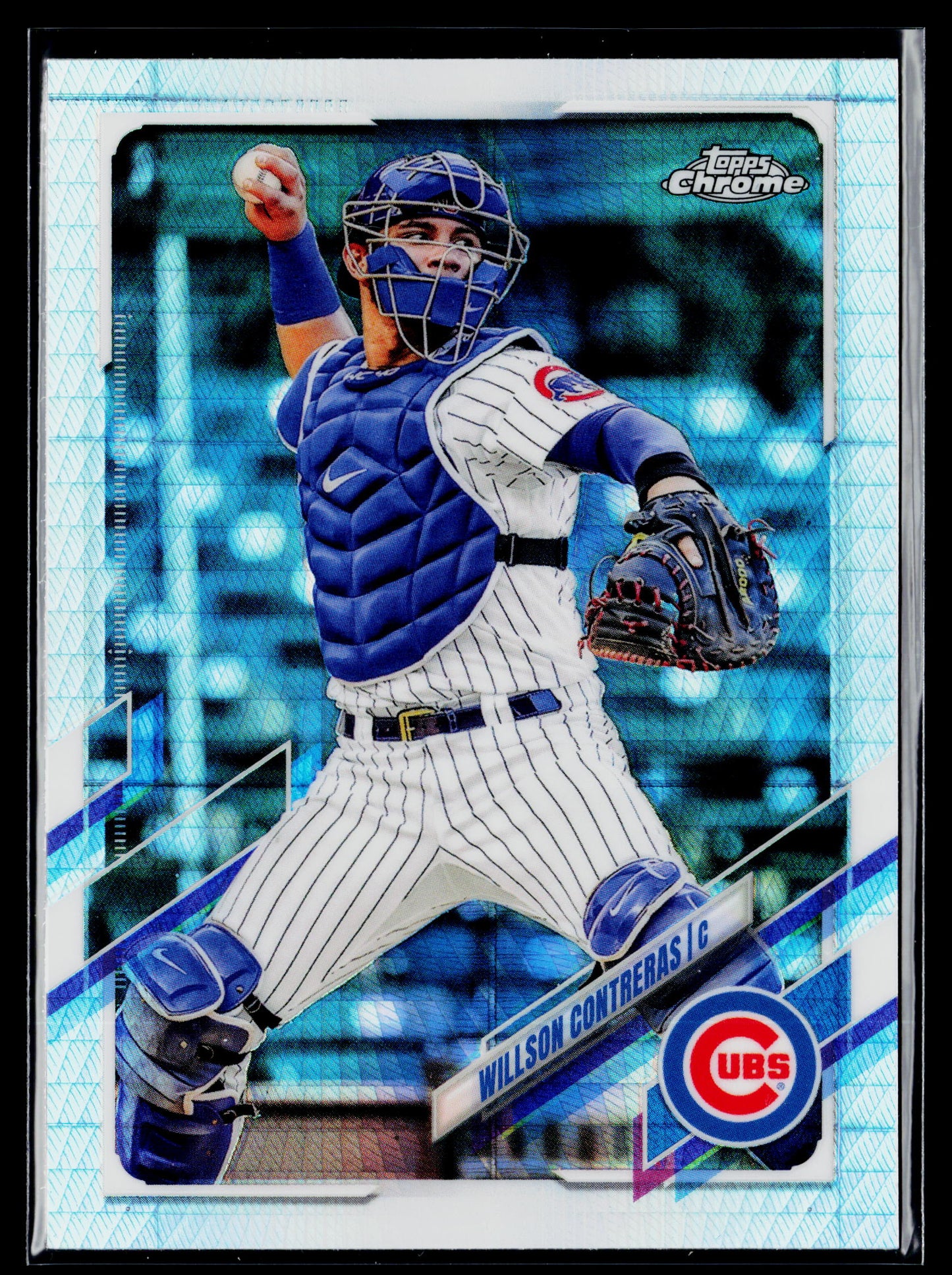 2021 Topps Chrome Willson Contreras Prism Refractor #52