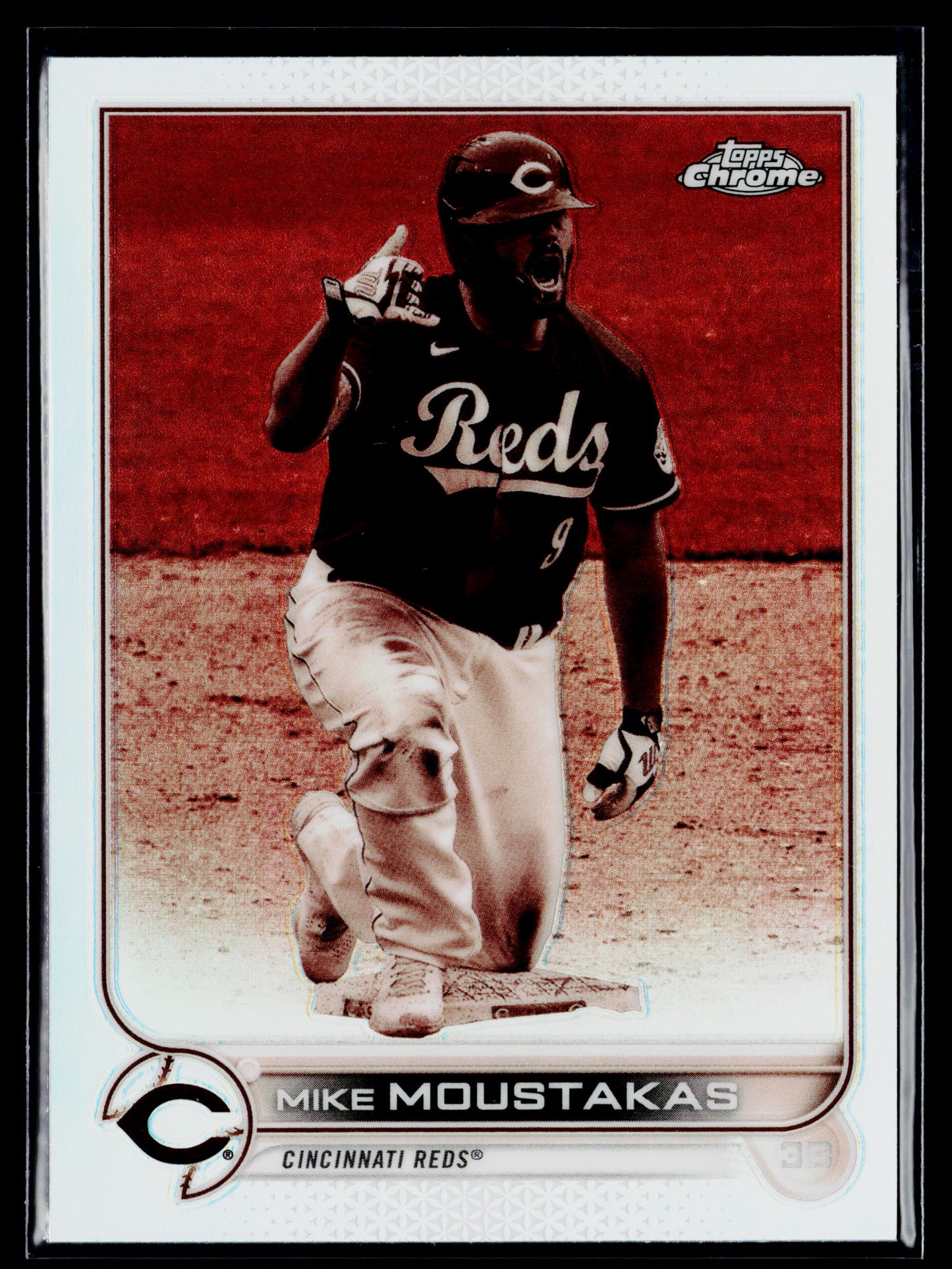 2022 Topps Chrome Mike Moustakas Sepia #56