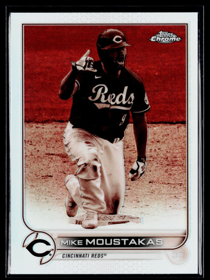 2022 Topps Chrome Mike Moustakas Sepia #56