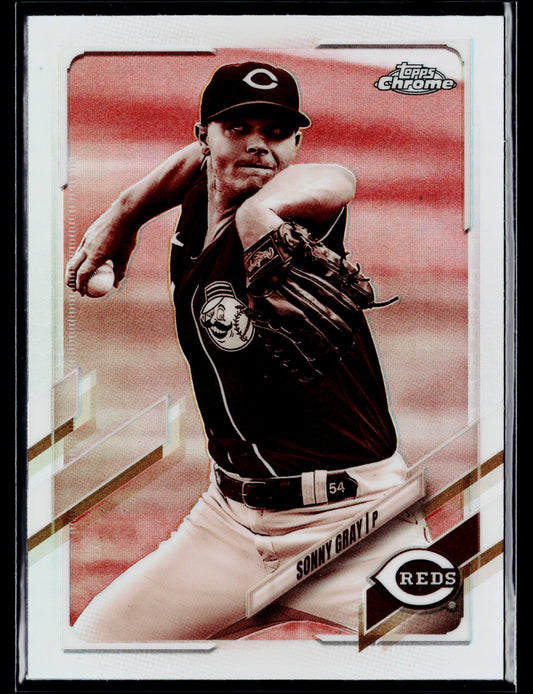 2021 Topps Chrome Sonny Gray Sepia Refractor #19