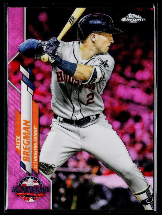 2020 Topps Chrome Update Alex Bregman Pink #U-71