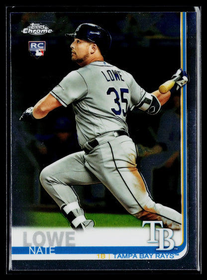 2019 Topps Chrome Update Nate Lowe Rookie #23