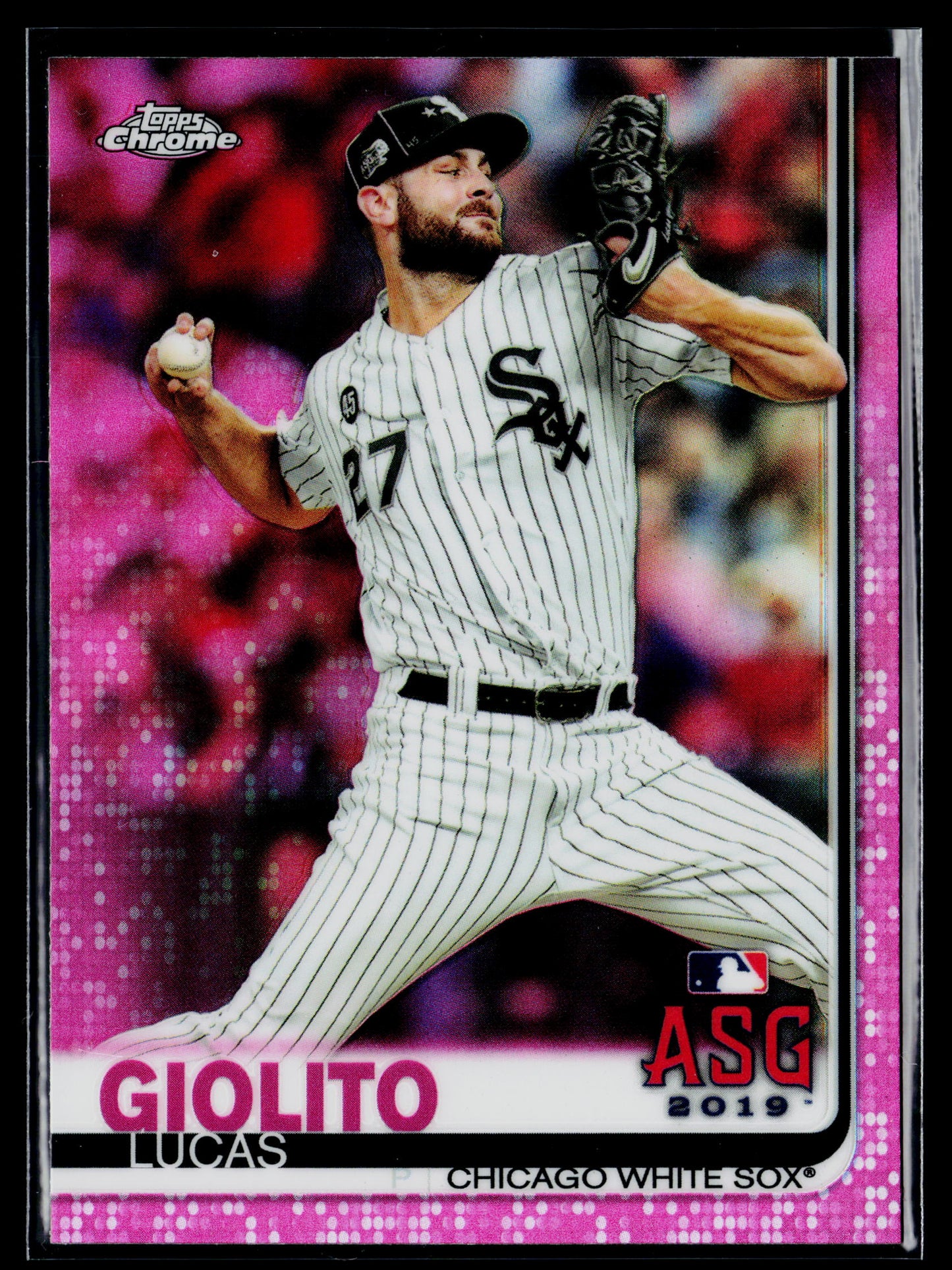 2019 Topps Chrome Update Lucas Giolito Pink #84