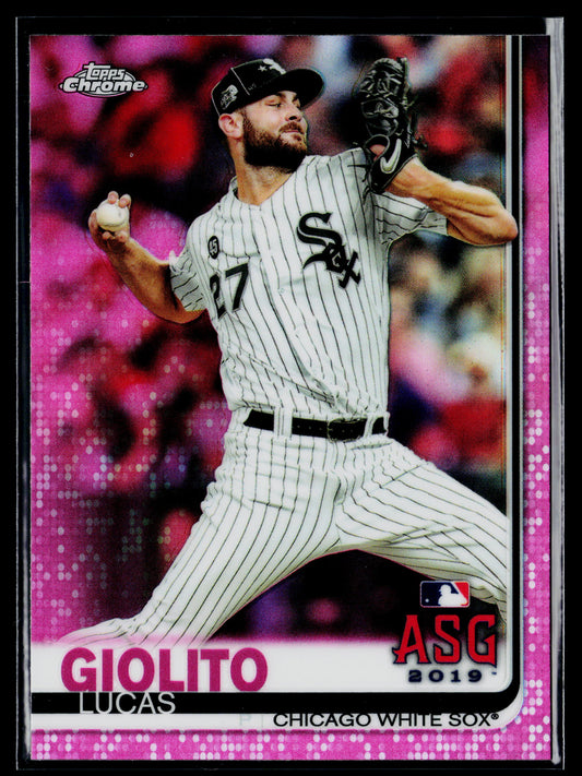 2019 Topps Chrome Update Lucas Giolito Pink #84