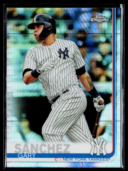 2019 Topps Chrome Gary Sanchez Prism Refractor #22