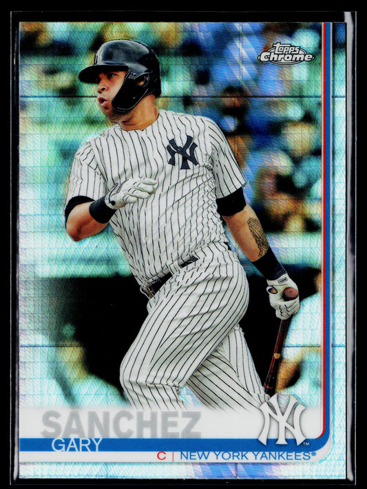 2019 Topps Chrome Gary Sanchez Prism Refractor #22