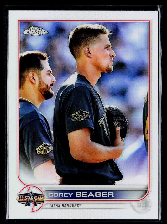2022 Topps Chrome Update Corey Seager 2022 All-Star Game Chrome #ASGC-42