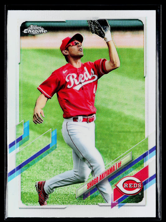 2021 Topps Chrome Shogo Akiyama Refractor #206