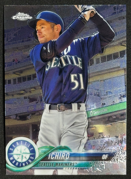 2018 Topps Chrome Update Ichiro #HMT45