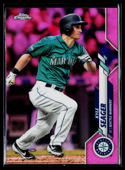 2020 Topps Chrome Kyle Seager Pink Refractor #52