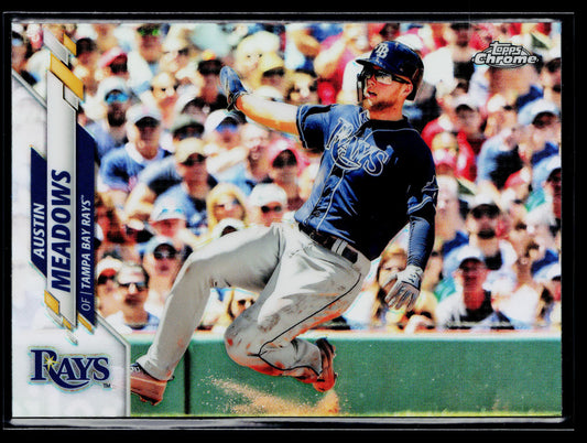 2020 Topps Chrome Austin Meadows Refractor #113